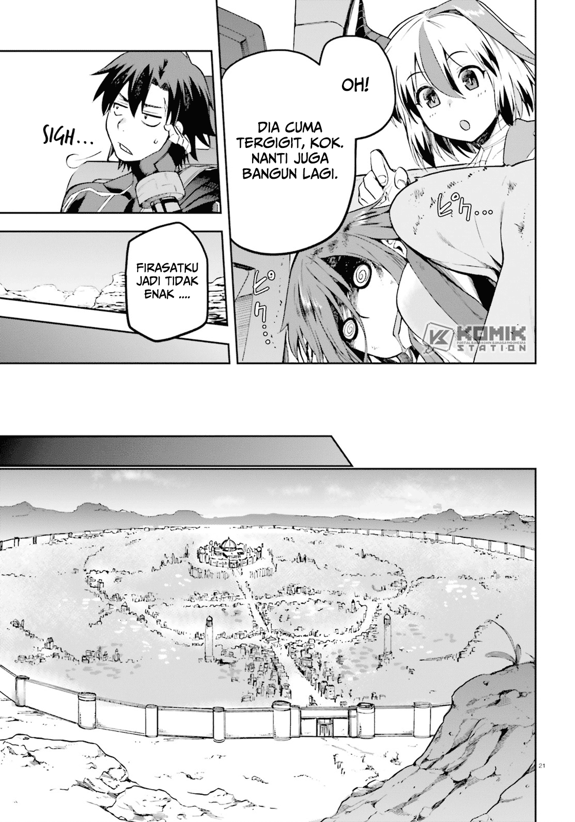 Sentouin, Hakenshimasu! Chapter 19