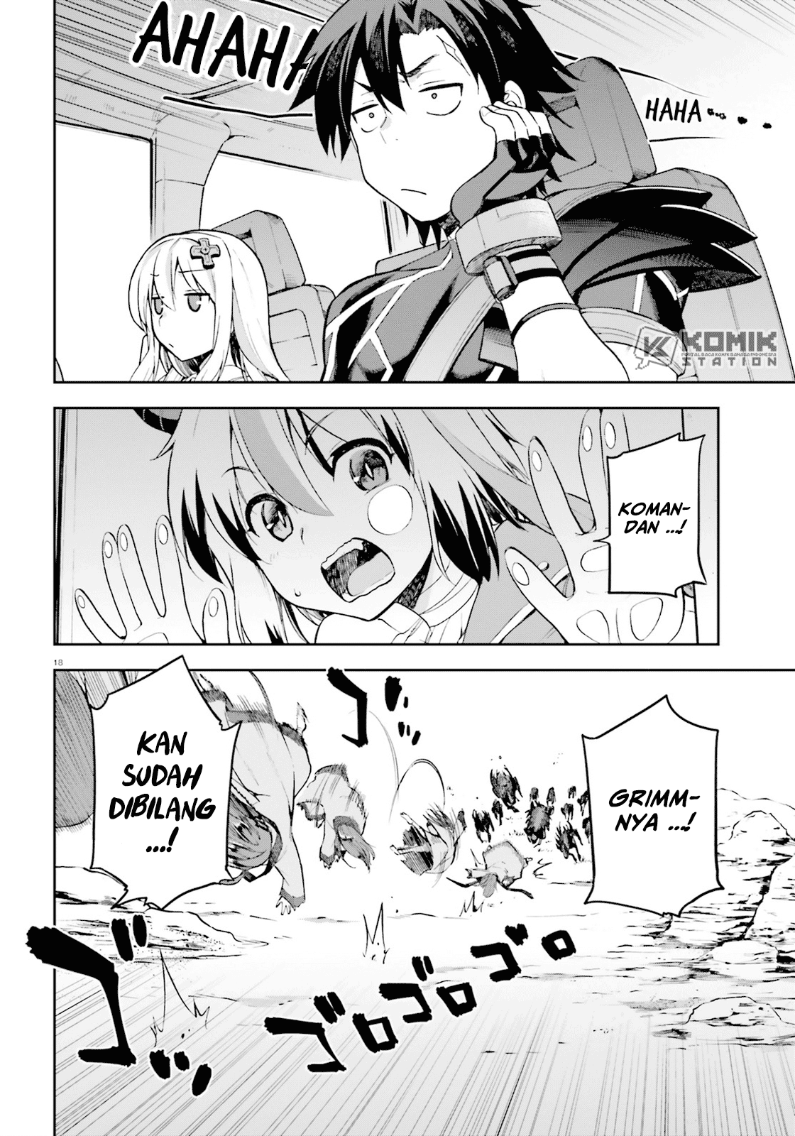 Sentouin, Hakenshimasu! Chapter 19