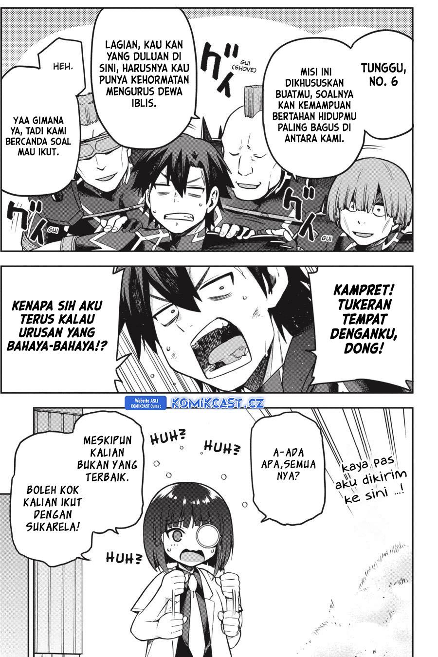 Sentouin, Hakenshimasu! Chapter 48