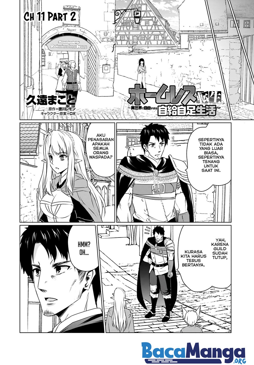 Homeless Tensei: Isekai De Jiyuu Sugiru Majutsu Jisoku Seikatsu Chapter 11.2