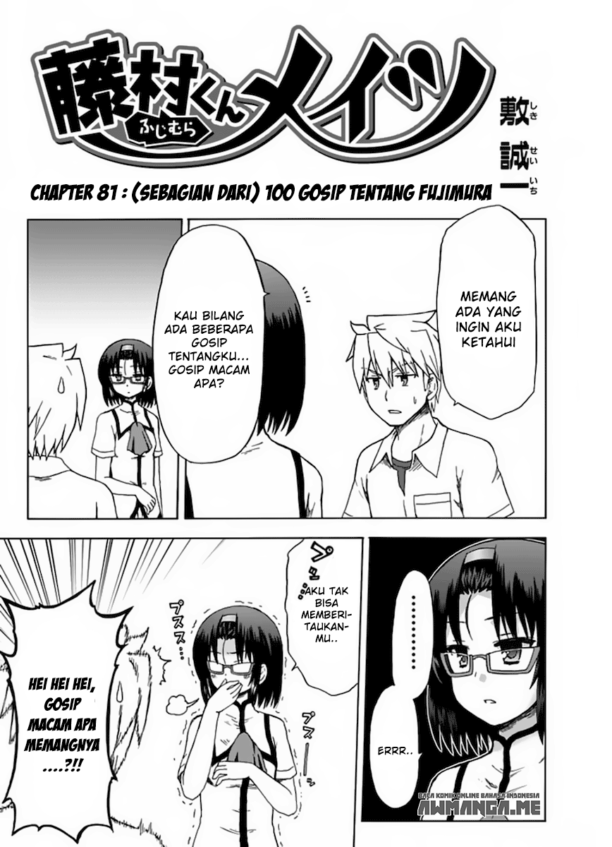 Fujimura-kun Meitsu Chapter 81