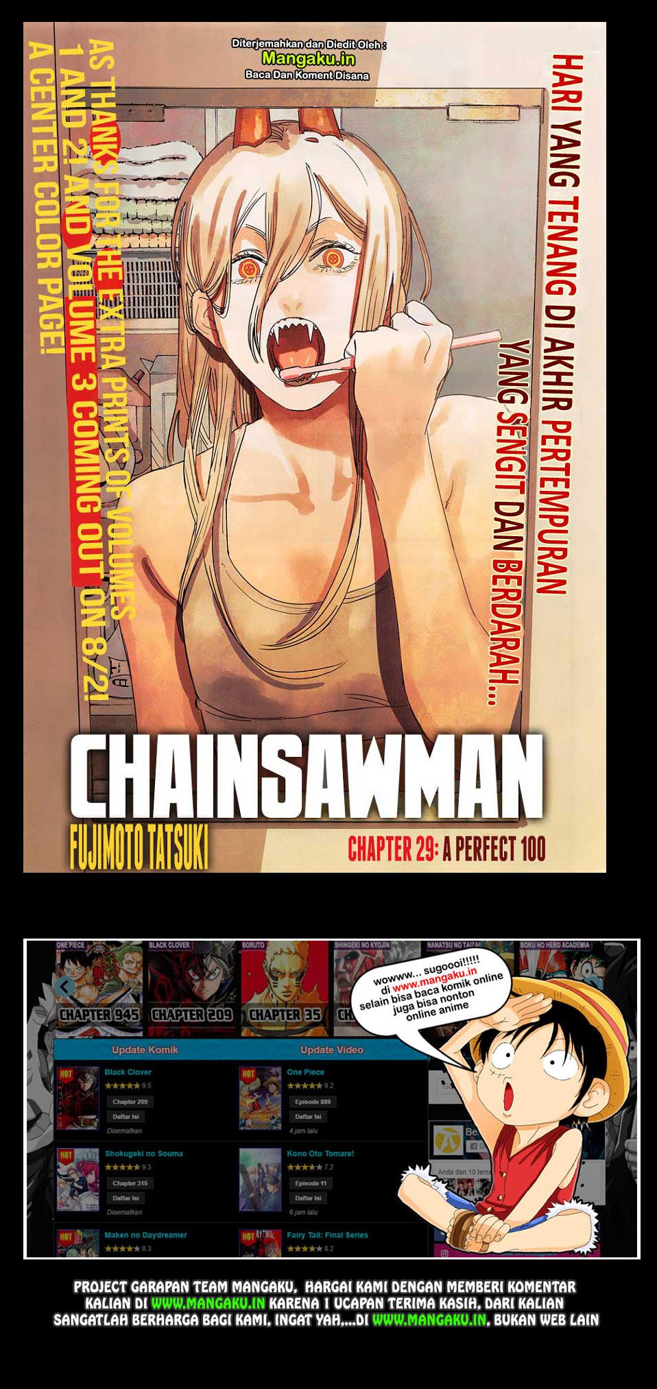 Chainsaw Man Chapter 29