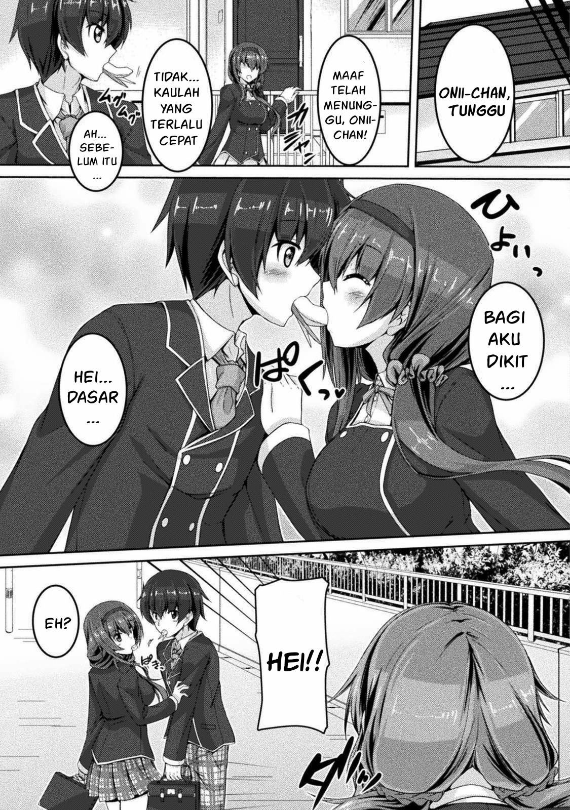 Yandere Imouto ni Aisaresugite Kozukuri Kankin Seikatsu Chapter 1