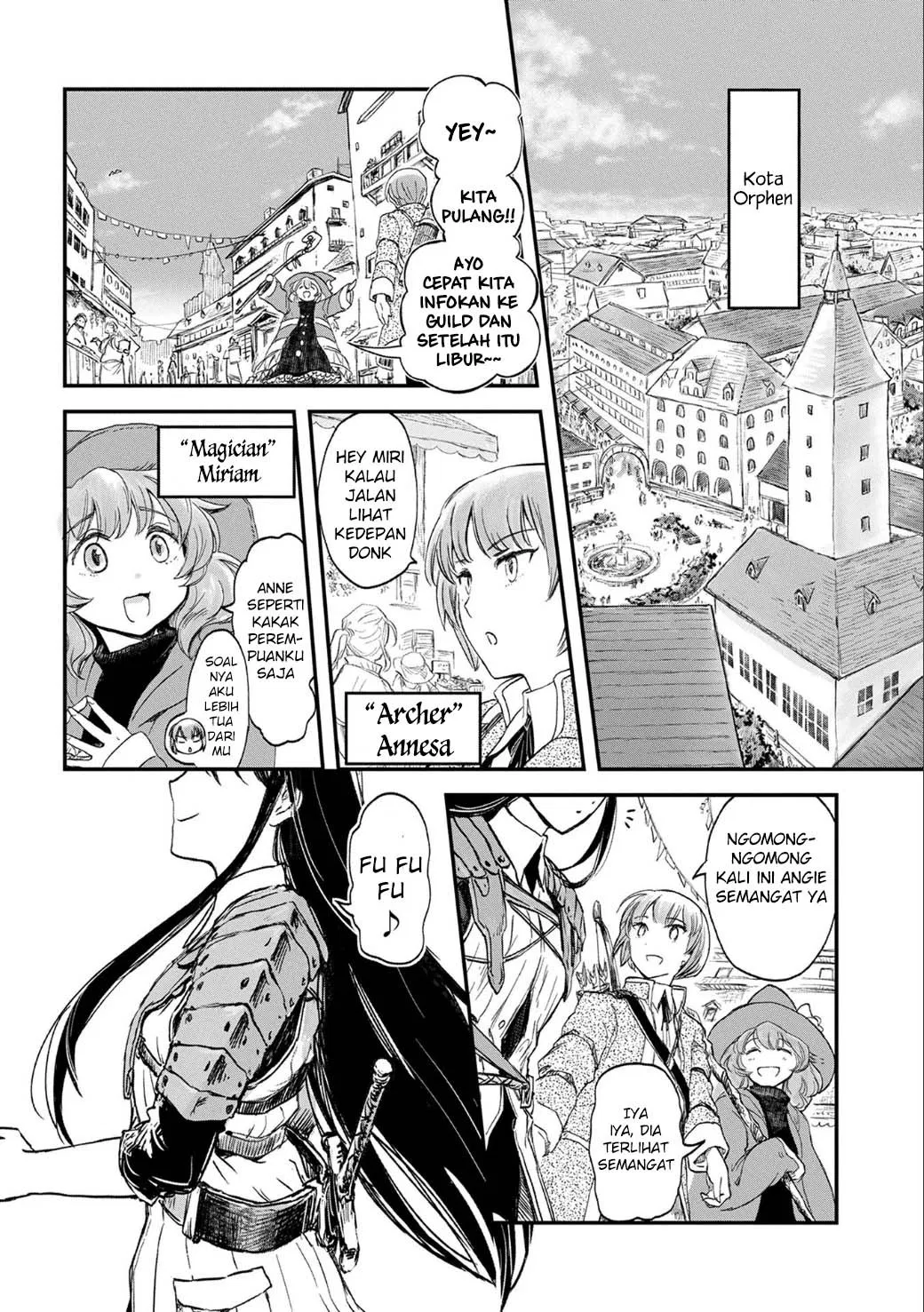 Boukensha ni Naritai to Miyako ni Deteitta Musume ga S Rank ni Natteta Chapter 01