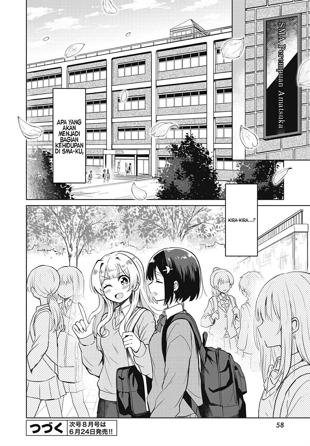 Ironna Onnanoko to Kisu wo shiteitara, Yuri Kisu ni Mezamete shimaimashita… Chapter 1