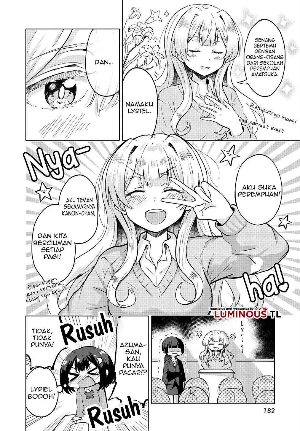 Ironna Onnanoko to Kisu wo shiteitara, Yuri Kisu ni Mezamete shimaimashita… Chapter 2