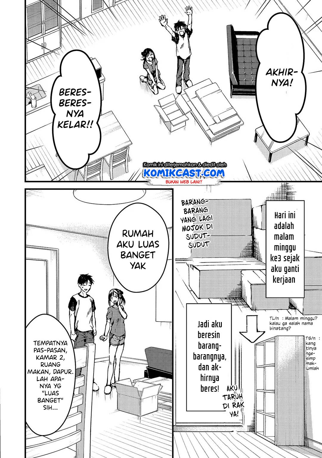 It’s Fun Having a 300,000 yen a Month Job Welcoming Home an Onee-san Who Doesn’t Find Meaning in a Job That Pays Her 500,000 yen a Month Chapter 6