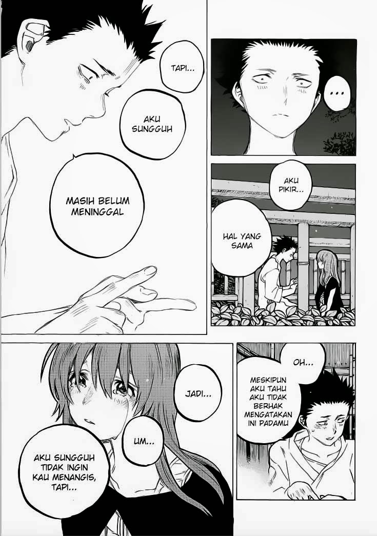 Koe no Katachi Chapter 54