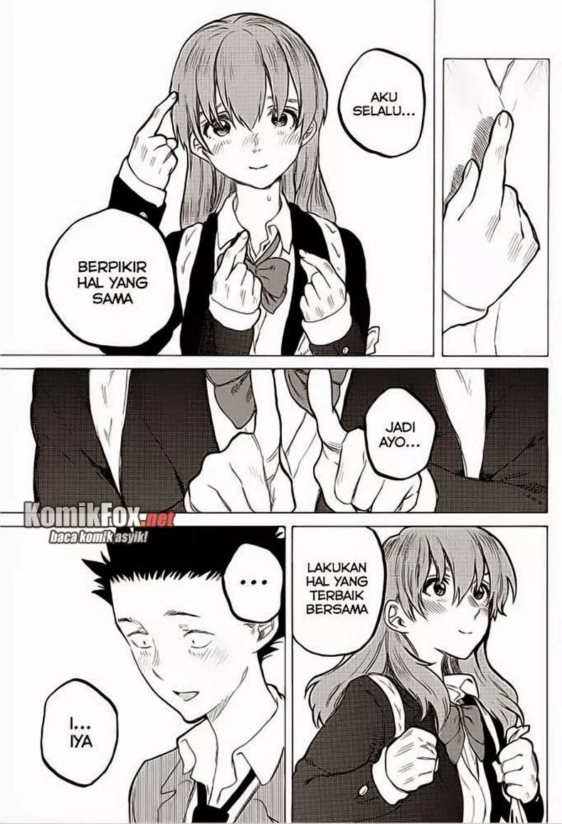 Koe no Katachi Chapter 61