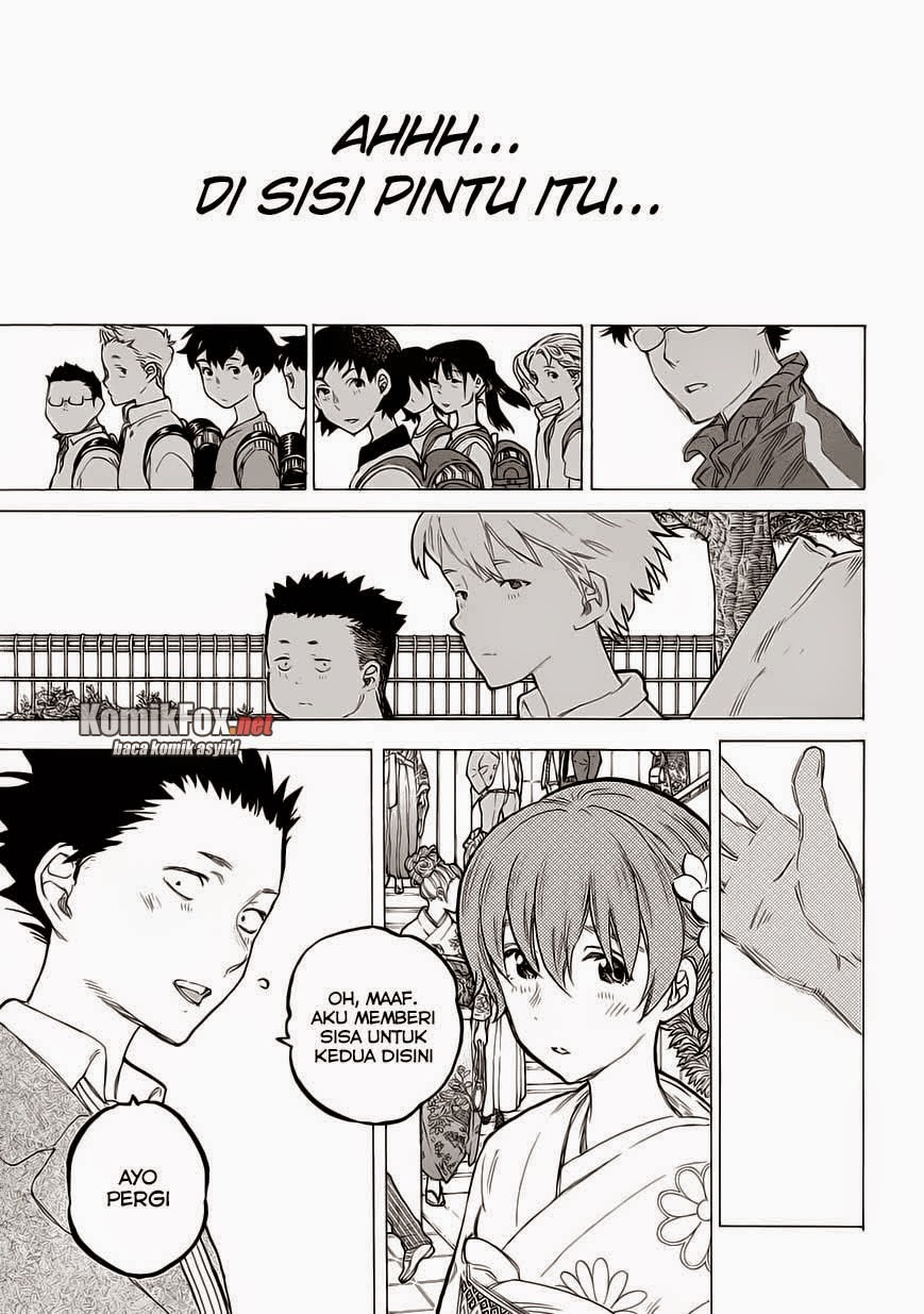 Koe no Katachi Chapter 62