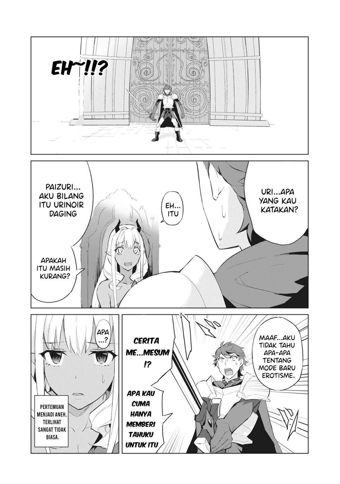 Biryuu Enshoutan ~Jikokouteikan ga Gekitei na Dragon-kyuu Bishoujo Maou o, Yuusha ga Icharabu de Taijisuru Ohanashi~ Chapter 1