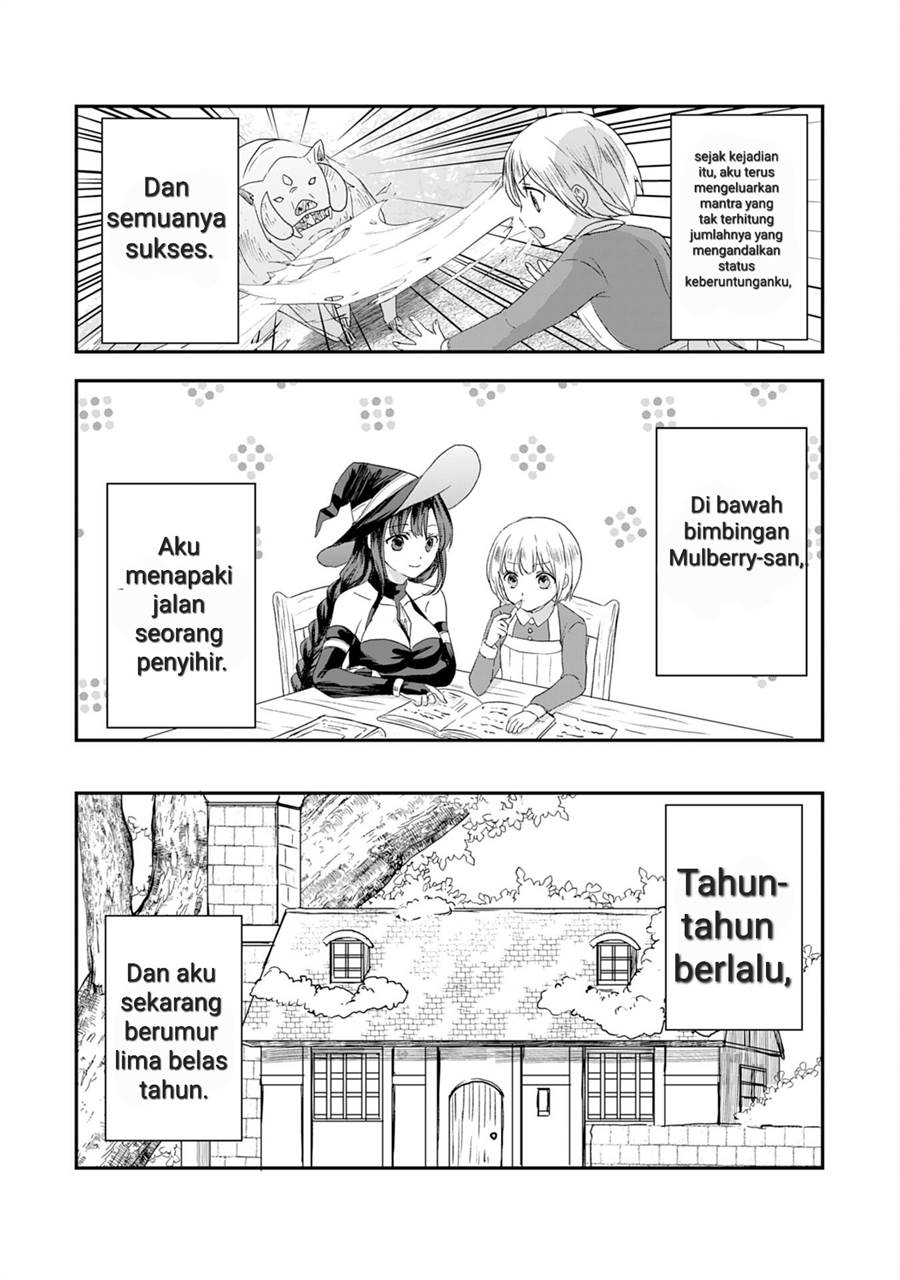 Koun-chi 999 no Watashi, Sokushi Mahou ga Zettai ni Seikou suru no de Sekai Saikyou desu ~ Mahou-chi 1 de Tsuihousaremashita ga, Kakuritsu Cheat de Moriagaru ~ Chapter 2