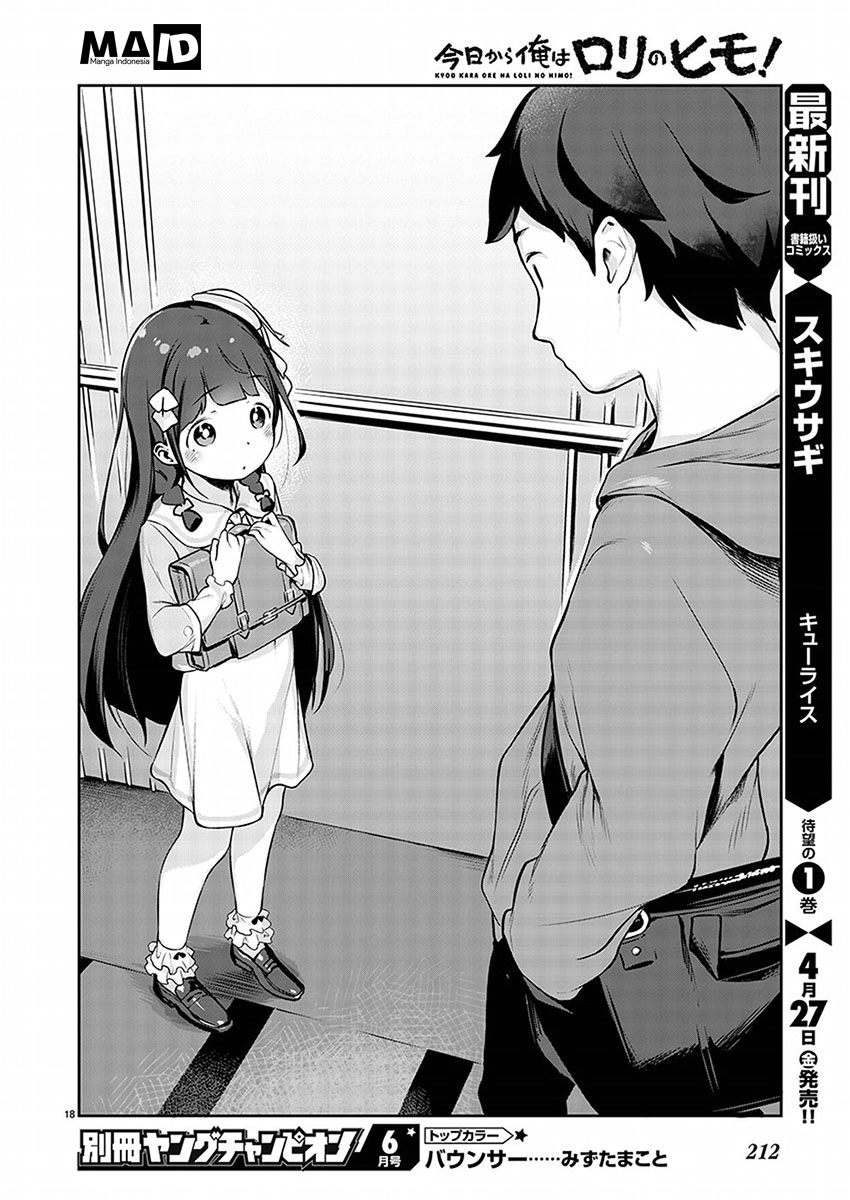 Kyou Kara Ore wa Loli no Himo! Chapter 1