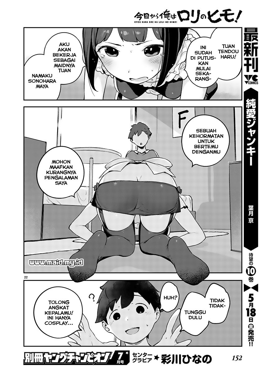 Kyou Kara Ore wa Loli no Himo! Chapter 2