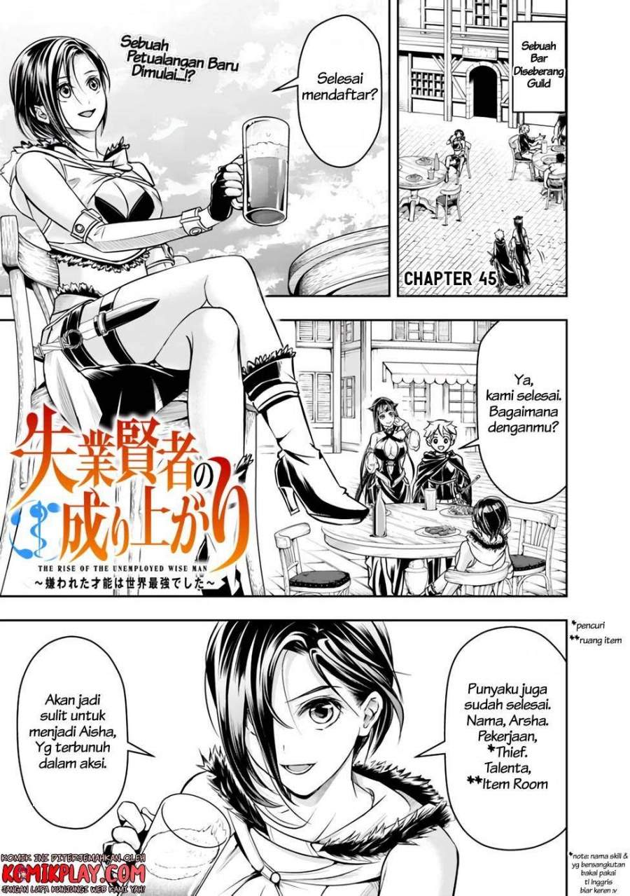 Shitsugyou Kenja no Nariagari Chapter 45