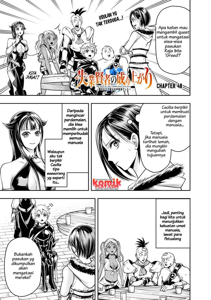 Shitsugyou Kenja no Nariagari Chapter 48