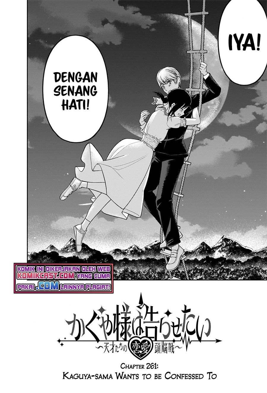 Kaguya-sama wa Kokurasetai – Tensai-tachi no Renai Zunousen Chapter 261