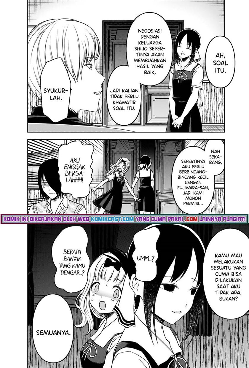 Kaguya-sama wa Kokurasetai – Tensai-tachi no Renai Zunousen Chapter 262