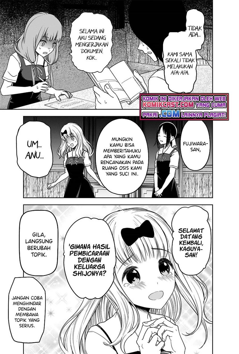 Kaguya-sama wa Kokurasetai – Tensai-tachi no Renai Zunousen Chapter 262