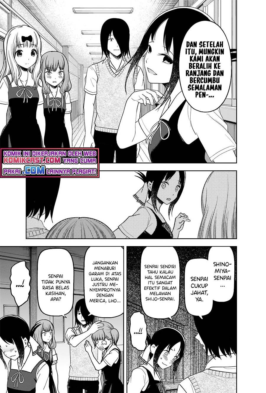 Kaguya-sama wa Kokurasetai – Tensai-tachi no Renai Zunousen Chapter 263