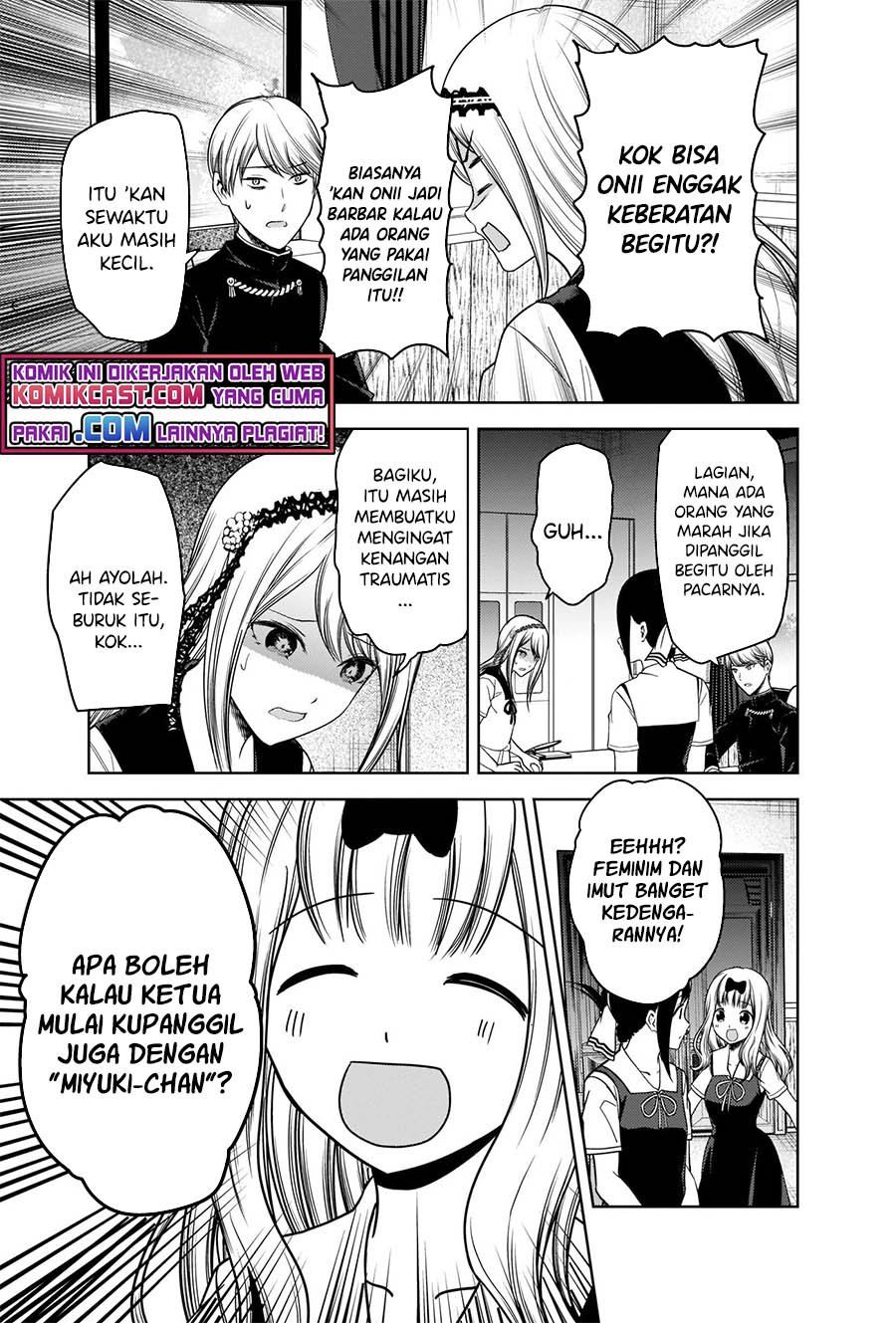 Kaguya-sama wa Kokurasetai – Tensai-tachi no Renai Zunousen Chapter 264