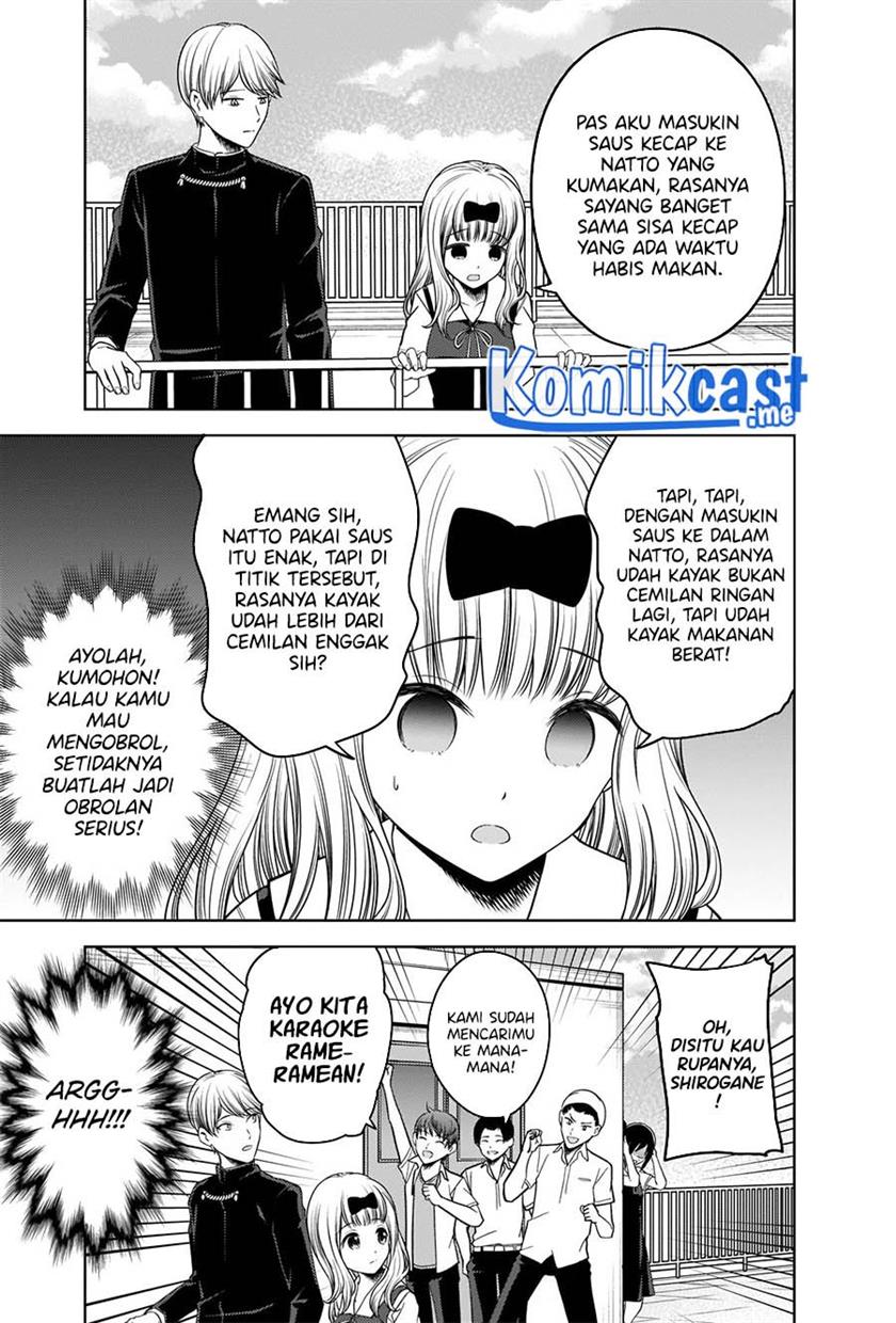 Kaguya-sama wa Kokurasetai – Tensai-tachi no Renai Zunousen Chapter 265