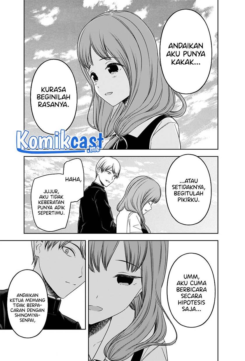 Kaguya-sama wa Kokurasetai – Tensai-tachi no Renai Zunousen Chapter 265