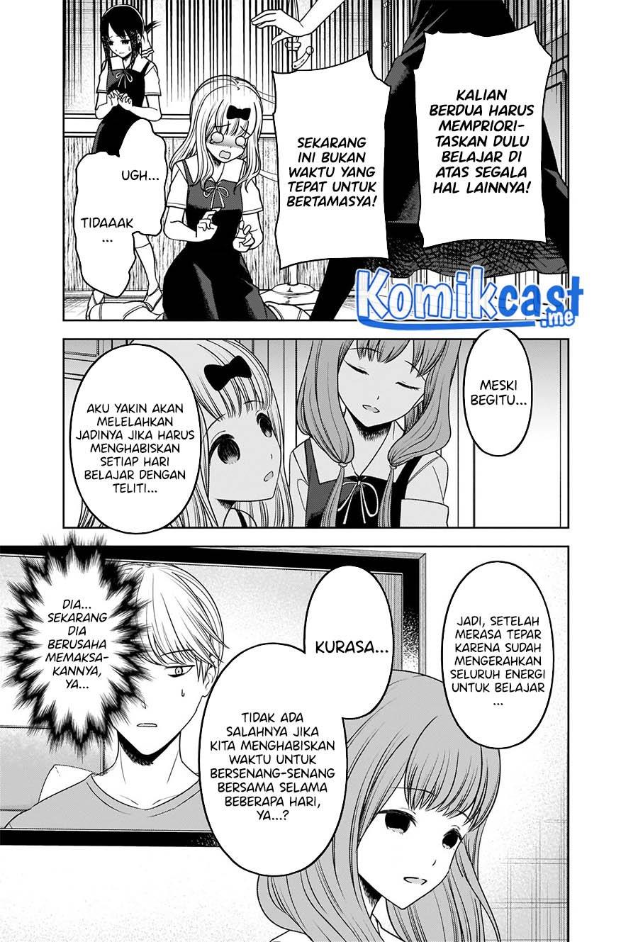 Kaguya-sama wa Kokurasetai – Tensai-tachi no Renai Zunousen Chapter 268