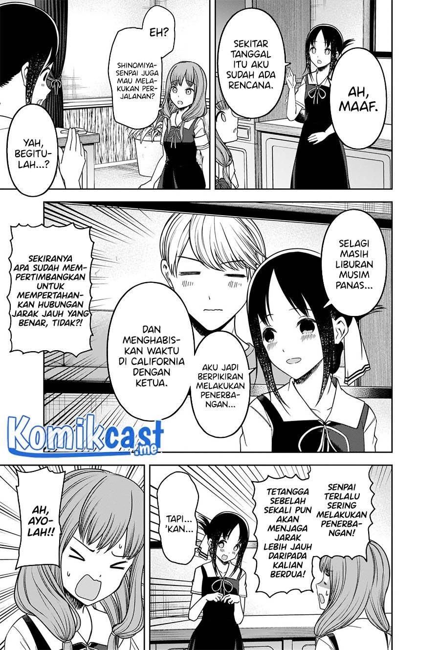 Kaguya-sama wa Kokurasetai – Tensai-tachi no Renai Zunousen Chapter 268