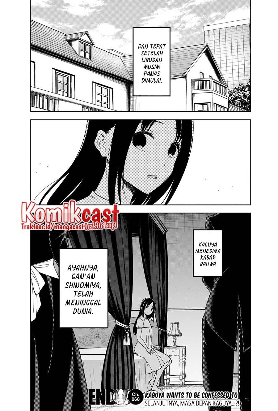 Kaguya-sama wa Kokurasetai – Tensai-tachi no Renai Zunousen Chapter 268