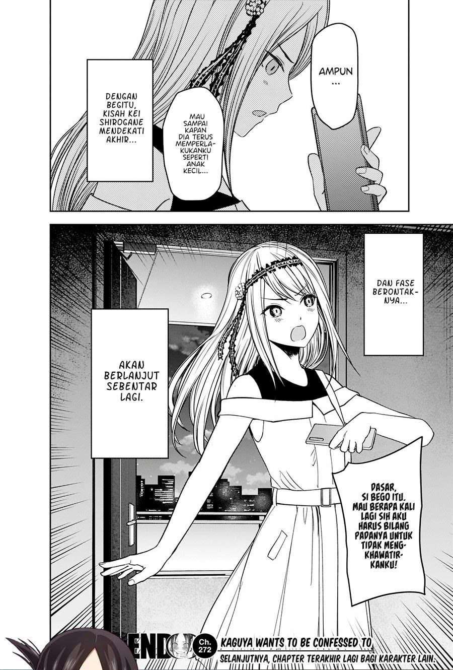 Kaguya-sama wa Kokurasetai – Tensai-tachi no Renai Zunousen Chapter 272