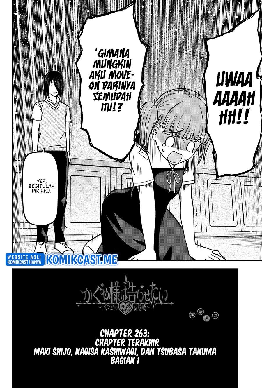 Kaguya-sama wa Kokurasetai – Tensai-tachi no Renai Zunousen Chapter 273