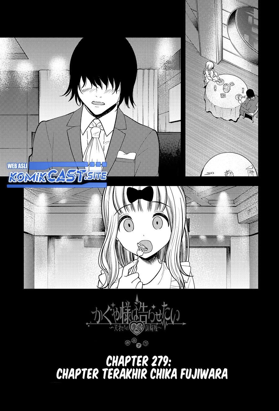 Kaguya-sama wa Kokurasetai – Tensai-tachi no Renai Zunousen Chapter 279