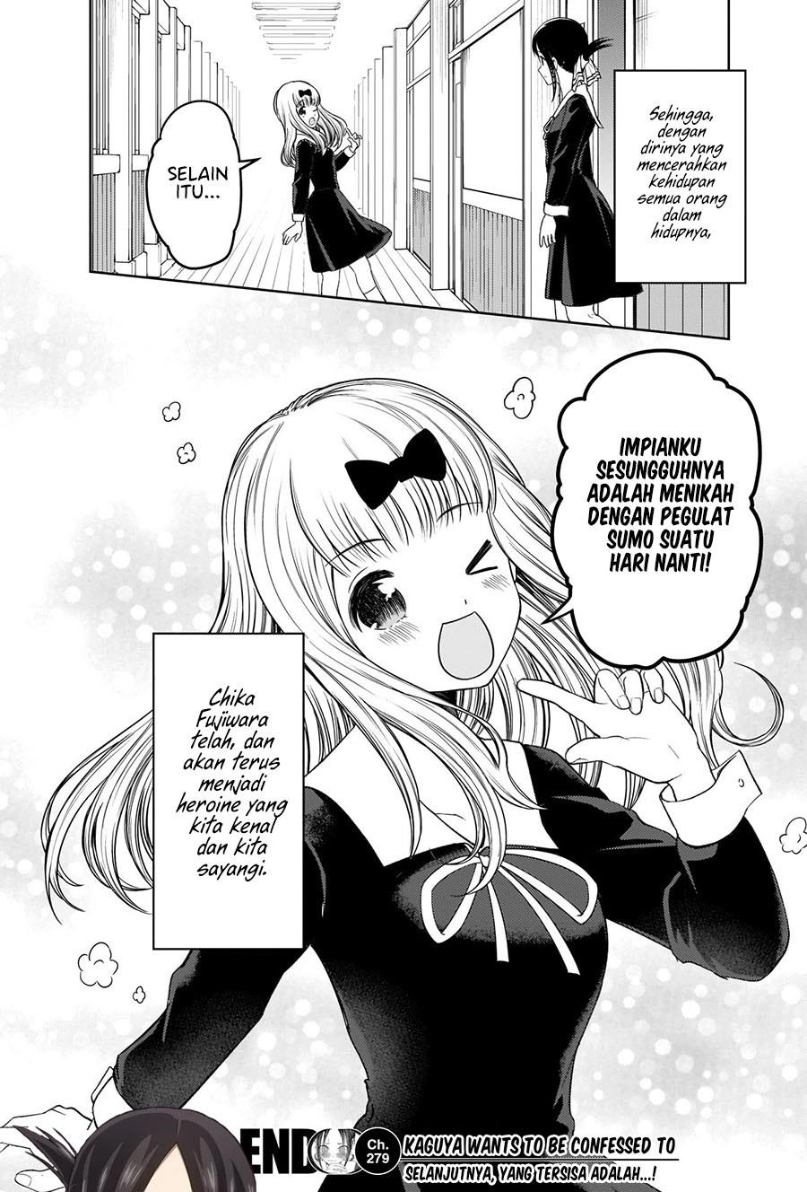 Kaguya-sama wa Kokurasetai – Tensai-tachi no Renai Zunousen Chapter 279