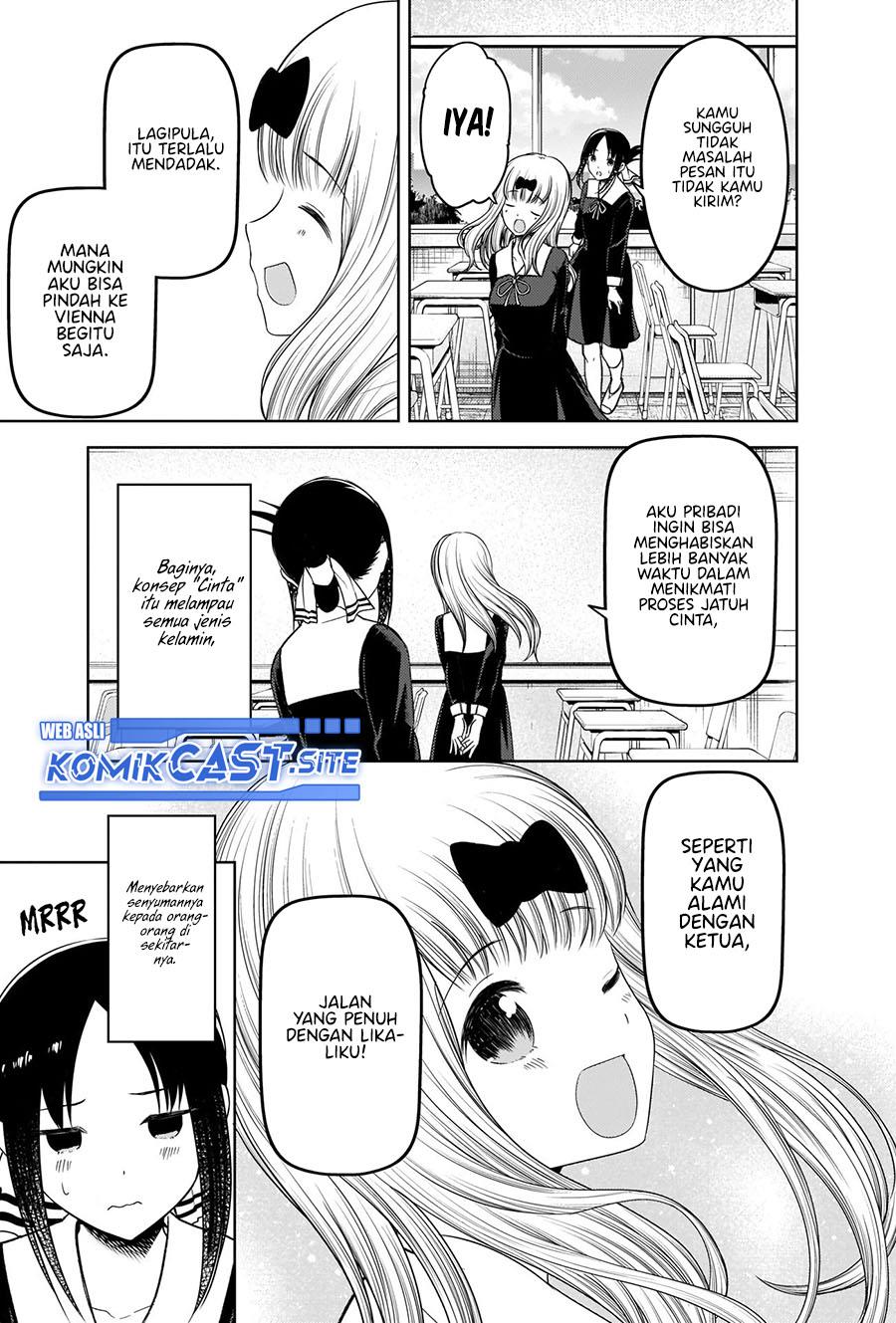 Kaguya-sama wa Kokurasetai – Tensai-tachi no Renai Zunousen Chapter 279