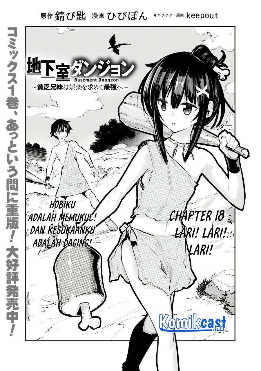 Chikashitsu Dungeon: Binbou Kyoudai wa Goraku wo Motomete Saikyou e Chapter 18