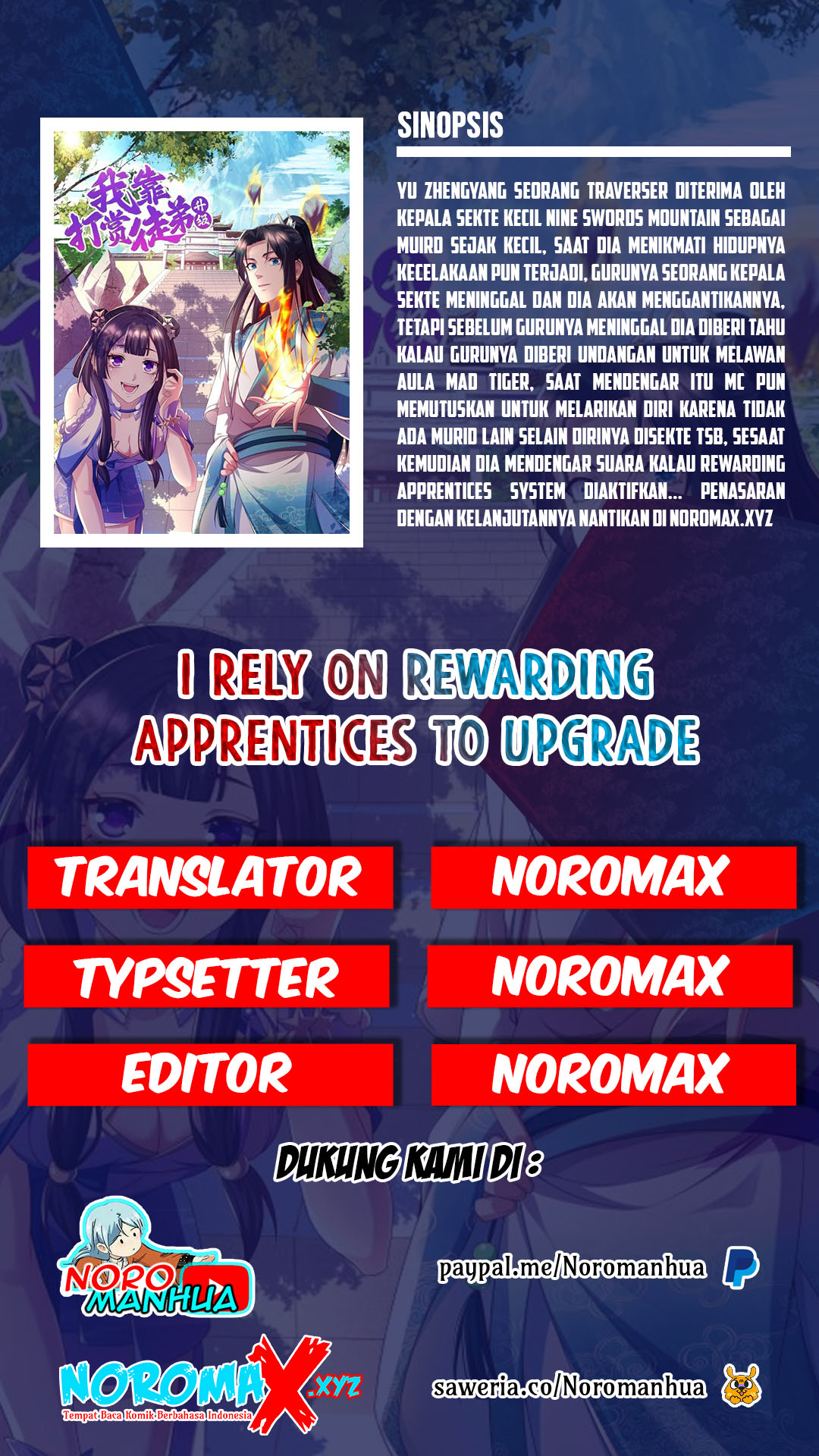 I Rely On Rewarding Apprentices To Upgrade Chapter 19