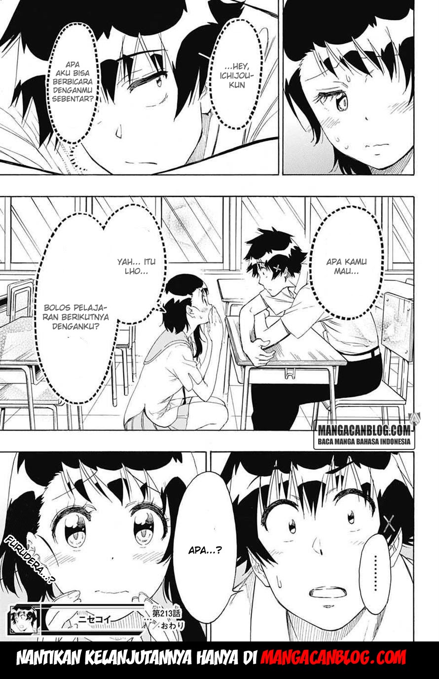 Nisekoi Chapter 213