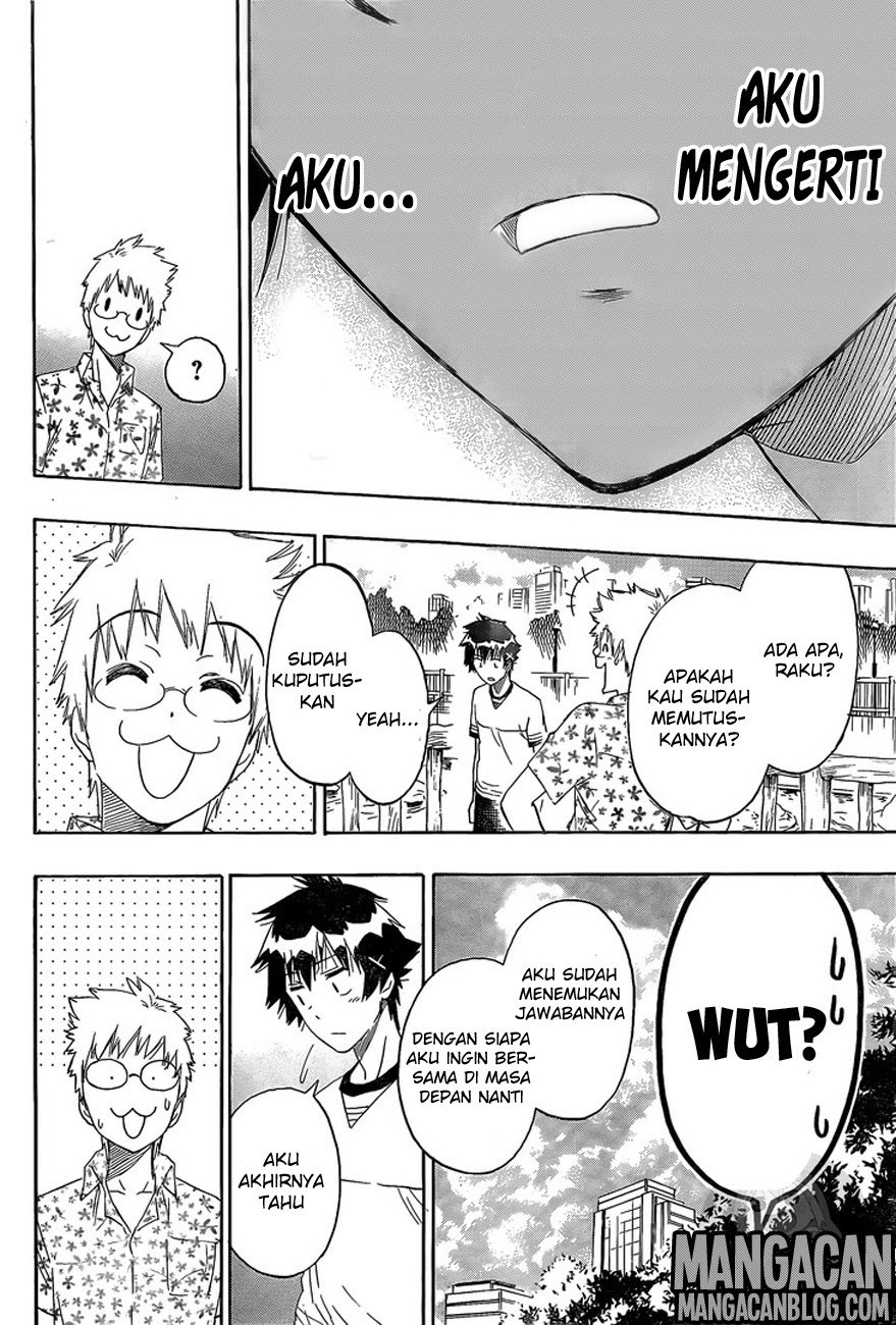 Nisekoi Chapter 217