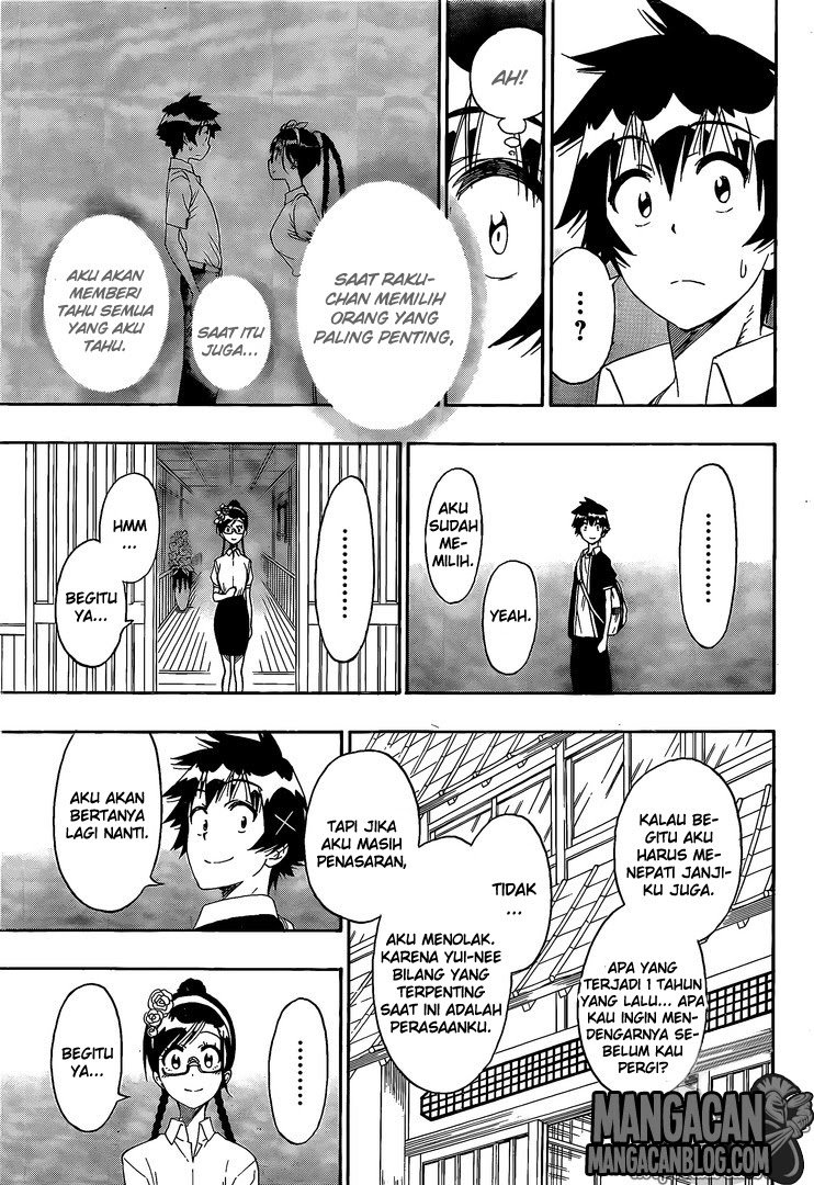 Nisekoi Chapter 218