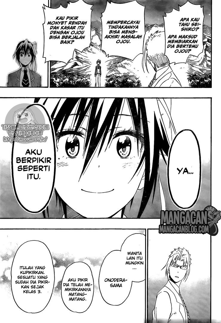 Nisekoi Chapter 219