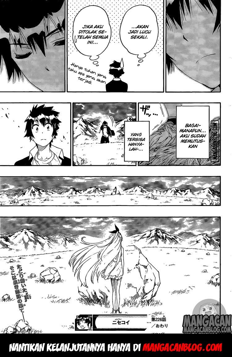 Nisekoi Chapter 226