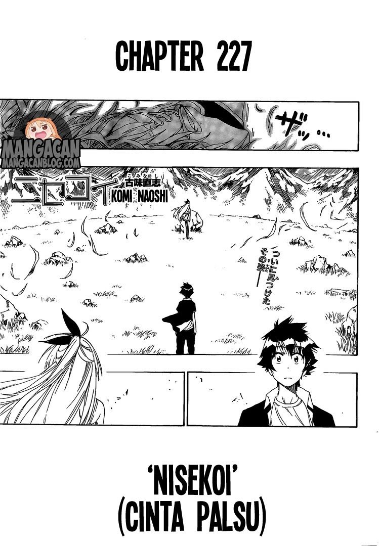 Nisekoi Chapter 227