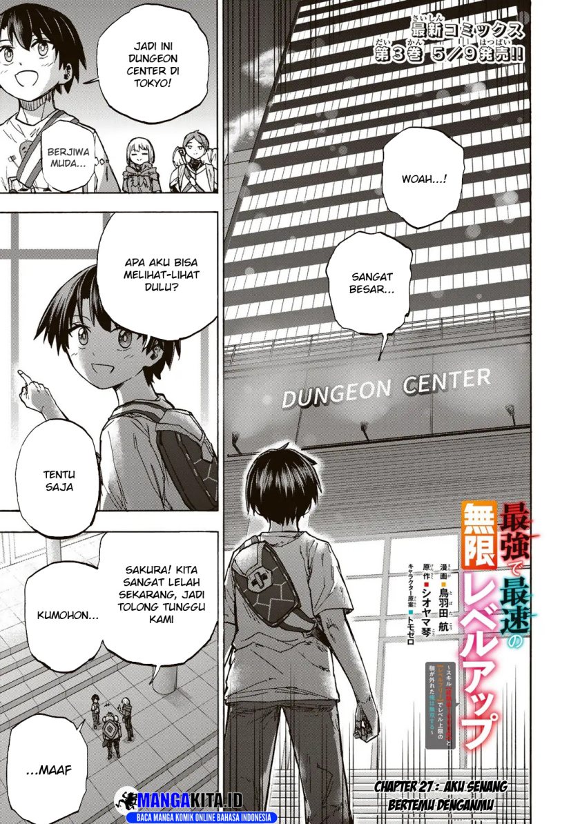 Saikyou de Saisoku no Mugen Level Up Chapter 27