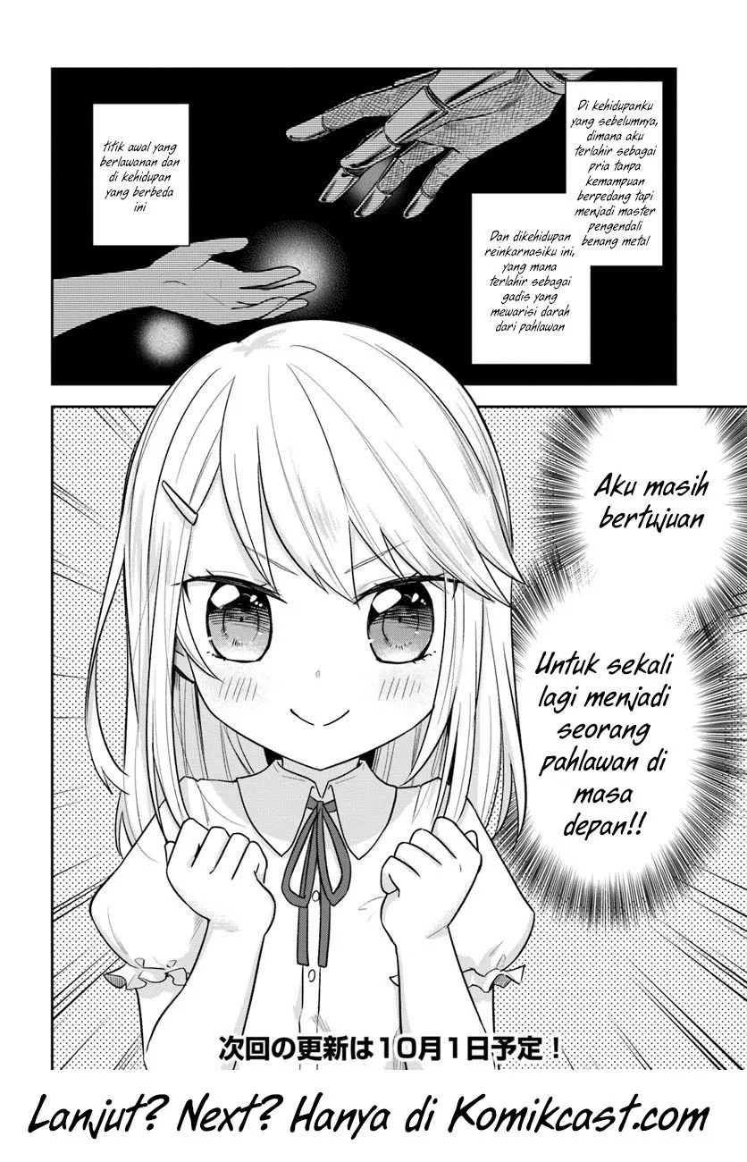 Eiyuu no Musume to Shite Umarekawatta Eiyuu wa Futatabi Eiyuu o Mezasu Chapter 00