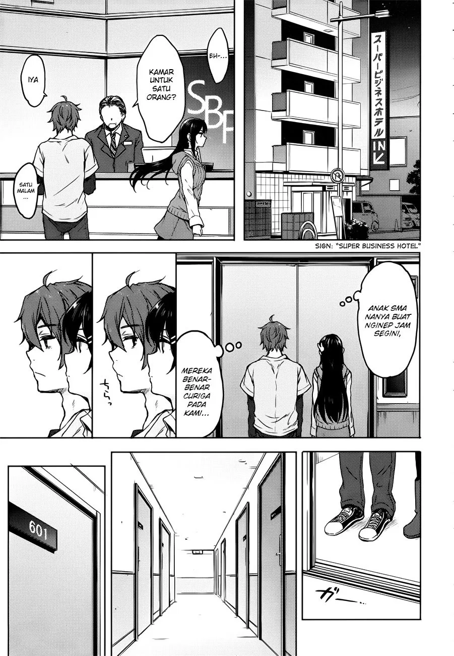 Seishun Buta Yarou wa Bunny Girl Senpai no Yume o Minai Chapter 16