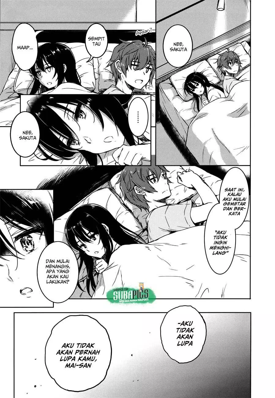 Seishun Buta Yarou wa Bunny Girl Senpai no Yume o Minai Chapter 18