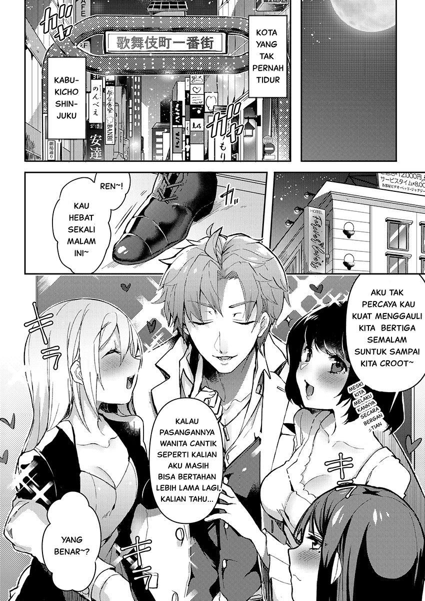 Isekai Gigolo – Tenseisaki de Josei Muke Fuzokuten Hajimemashita Chapter 1