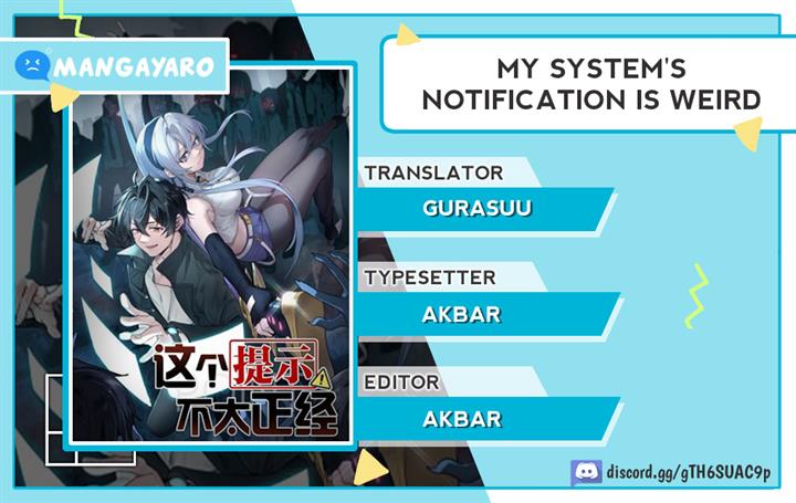 My System’s Notification Is Weird Chapter 2