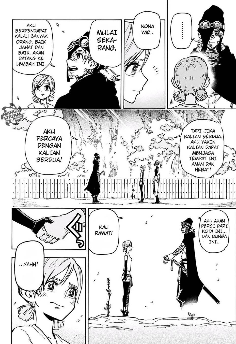 Hana Samurai no Sahara Chapter 4